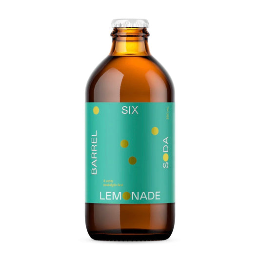 Six Barrel Soda | Lemonade Soda 330mL