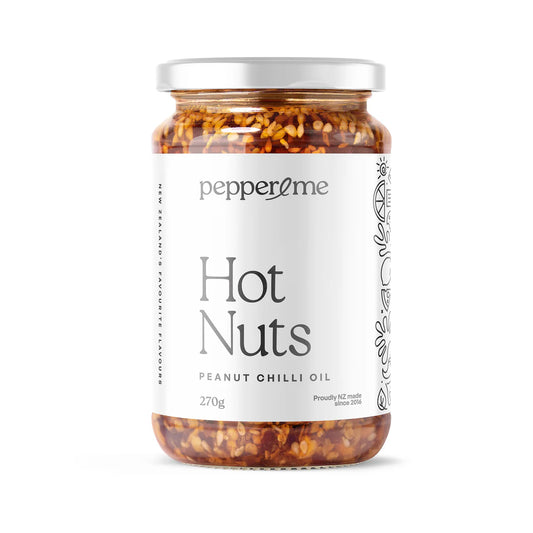 Pepper & Me | Hot Nuts, Chilli Peanut Oil
