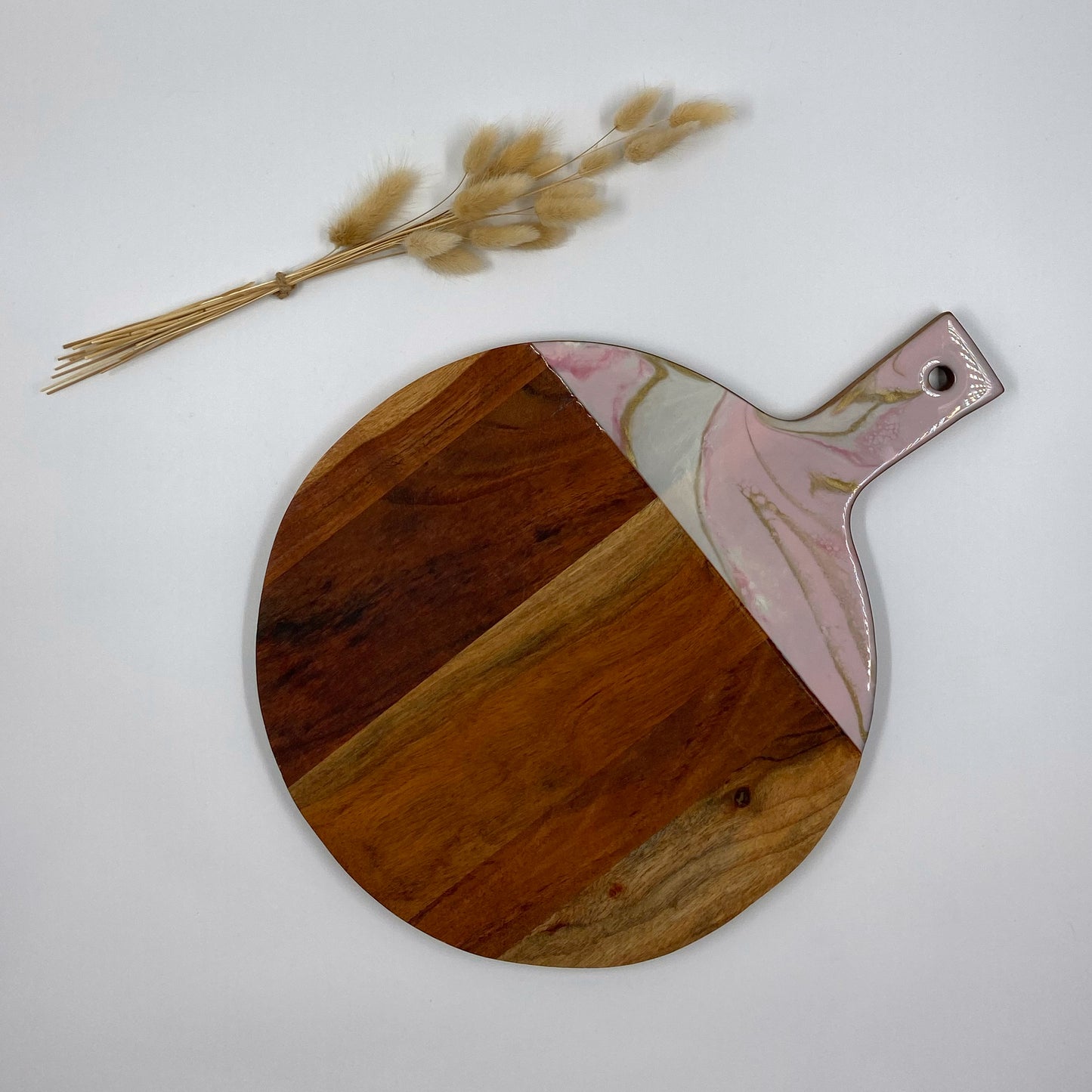 Studio 76 | Large Round Serving Board (Pink)