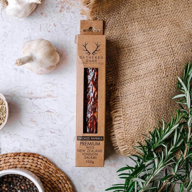 Gathered Game | Wild Venison Salami