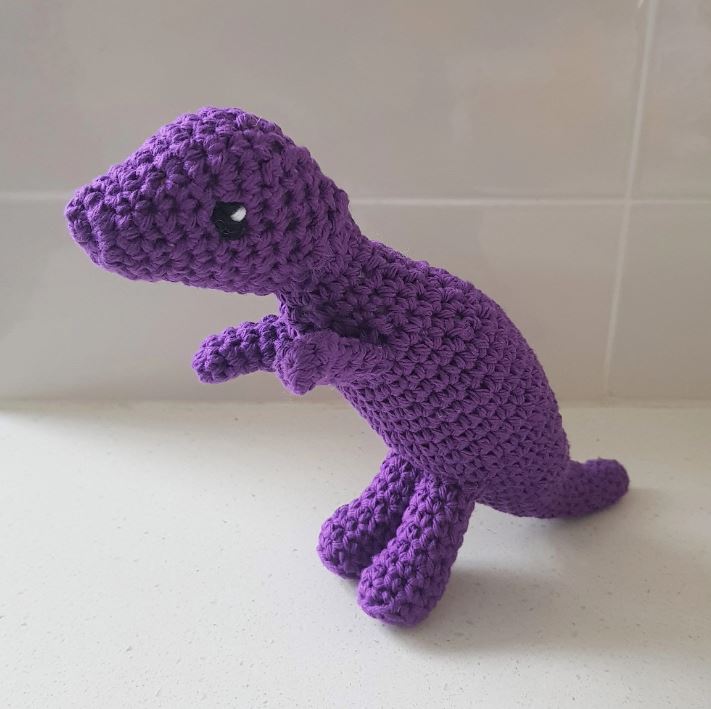 Kiwi Cuddlies | Dinosaur Crochet Toy