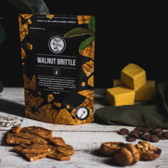 Maud & Harry's | Walnut Brittle Flats