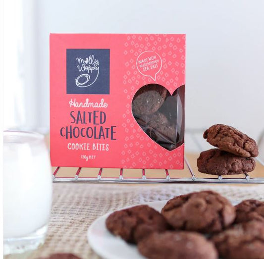 Molly Woppy | Salted Chocolate Cookie Bites
