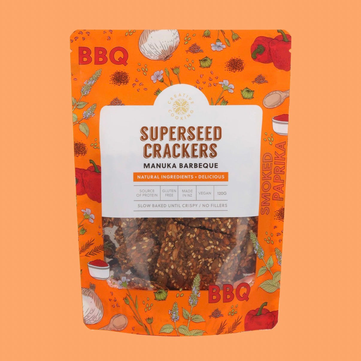 Superseed Crackers | Manuka Barbeque