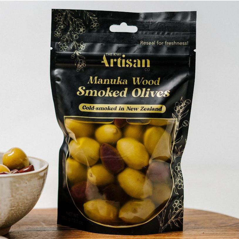 The Kiwi Artisan | Manuka Wood Smoked Olives